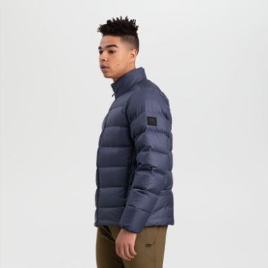 Outdoor Research Men's Coldfront Down Jacket Naval Blue