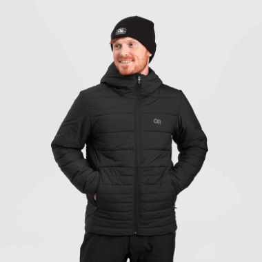 Outdoor Research Men's Shadow Insulated Hoodie Black