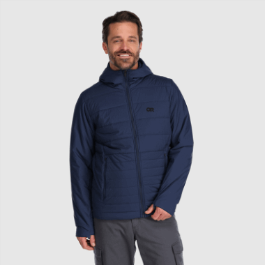 Outdoor Research Men's Shadow Insulated Hoodie Naval Blue