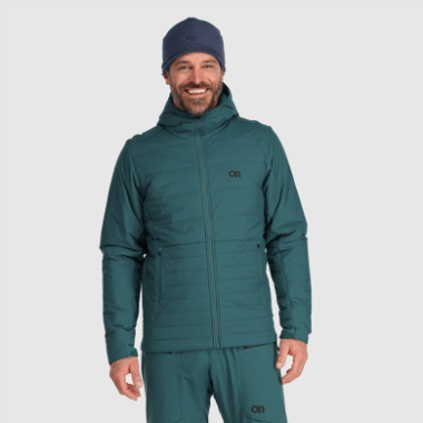 Outdoor Research Men's Shadow Insulated Hoodie Treeline