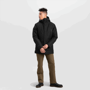 Outdoor Research Men's Stormcraft Down Parka Black