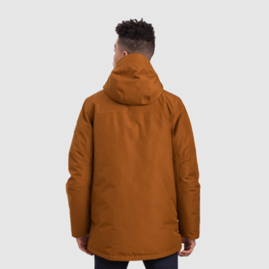 Outdoor Research Men's Stormcraft Down Parka Saddle