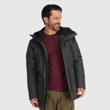 Outdoor Research Men's Stormcraft Down Parka Storm
