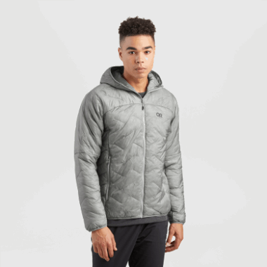 Outdoor Research Men's Superstrand Lt Hoodie Light Pewter