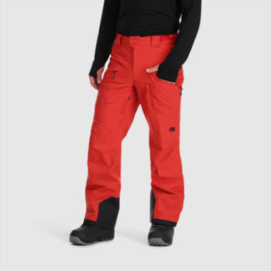Outdoor Research Men's Snowcrew Pants Cranberry