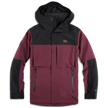 Outdoor Research Men's Kulshan Storm Jacket Kalamata/Black
