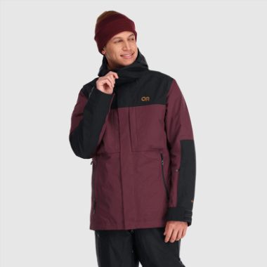 Outdoor Research Men's Kulshan Storm Jacket Kalamata/Black
