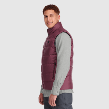 Outdoor Research Men's Coldfront Down Vest Kalamata