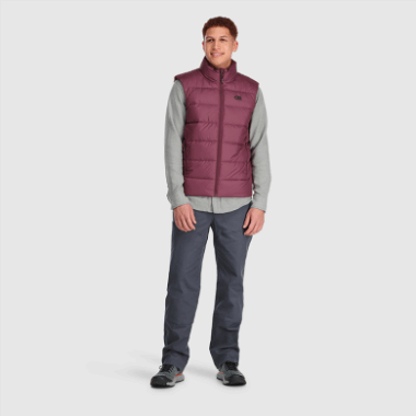 Outdoor Research Men's Coldfront Down Vest Kalamata