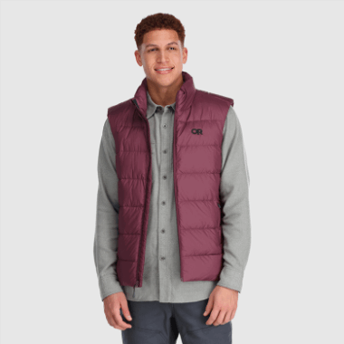Outdoor Research Men's Coldfront Down Vest Kalamata