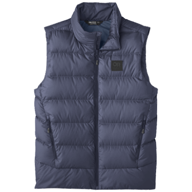 Outdoor Research Men's Coldfront Down Vest Naval Blue