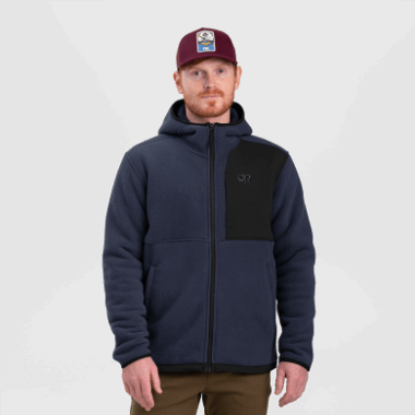 Outdoor Research Men's Juneau Fleece Hoodie Naval Blue