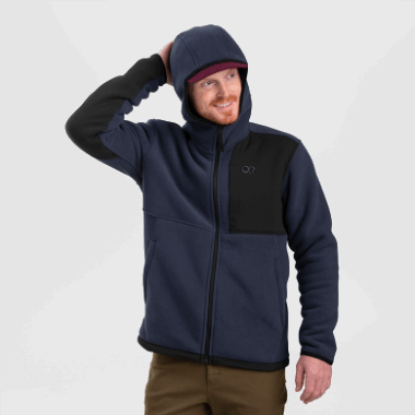 Outdoor Research Men's Juneau Fleece Hoodie Naval Blue
