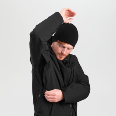 Outdoor Research Men's Snowcrew Jacket Black