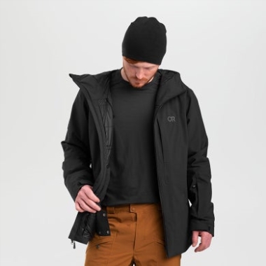 Outdoor Research Men's Snowcrew Jacket Black
