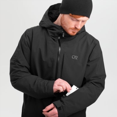 Outdoor Research Men's Snowcrew Jacket Black