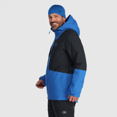 Outdoor Research Men's Snowcrew Jacket Classic Blue/Black