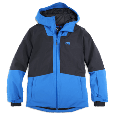 Outdoor Research Men's Snowcrew Jacket Classic Blue/Black