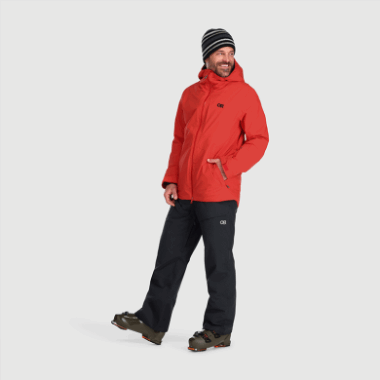 Outdoor Research Men's Snowcrew Jacket Cranberry