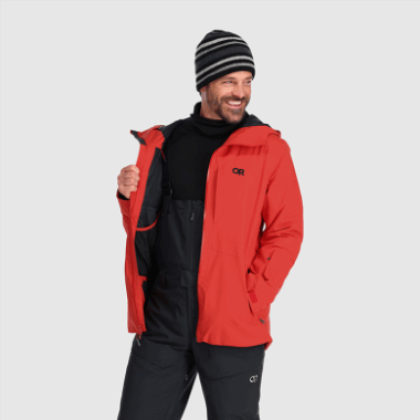 Outdoor Research Men's Snowcrew Jacket Cranberry