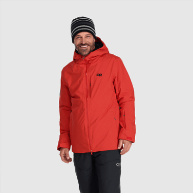 Outdoor Research Men's Snowcrew Jacket Cranberry