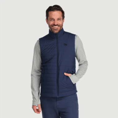 Outdoor Research Men's Shadow Insulated Vest Naval Blue