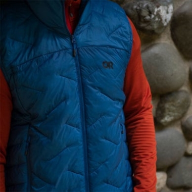 Outdoor Research Men's Superstrand Lt Vest Classic Blue