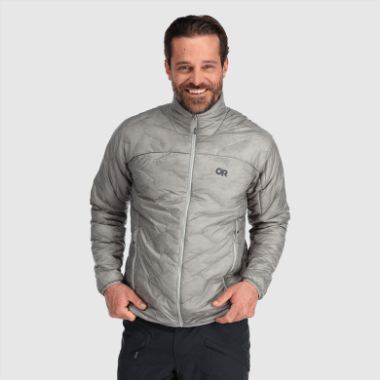 Outdoor Research Men's Superstrand Lt Jacket Light Pewter