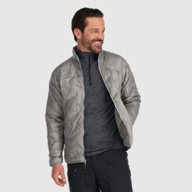 Outdoor Research Men's Superstrand Lt Jacket Light Pewter