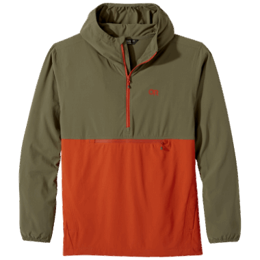 Outdoor Research Men's Ferrosi Anorak Fatigue/Redrock