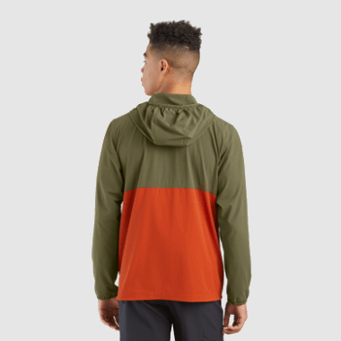 Outdoor Research Men's Ferrosi Anorak Fatigue/Redrock