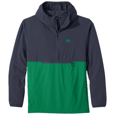 Outdoor Research Men's Ferrosi Anorak Naval Blue/Sprout