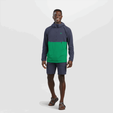 Outdoor Research Men's Ferrosi Anorak Naval Blue/Sprout