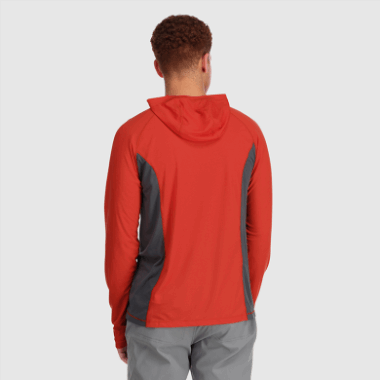 Outdoor Research Men's Echo Hoodie Cranberry/Storm