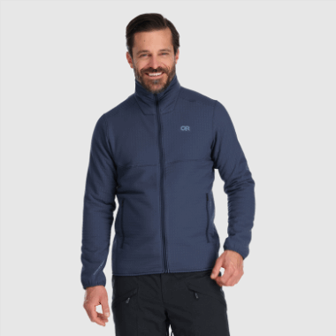 Outdoor Research Men's Vigor Plus Fleece Jacket Naval Blue