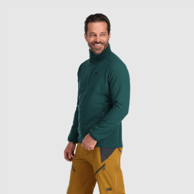 Outdoor Research Men's Vigor Plus Fleece Jacket Treeline