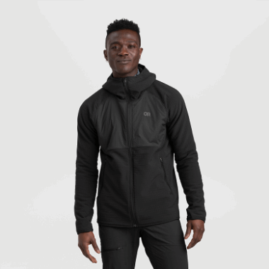 Outdoor Research Men's Vigor Plus Fleece Hoodie Black