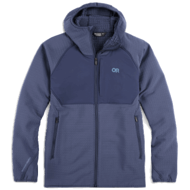 Outdoor Research Men's Vigor Plus Fleece Hoodie Naval Blue