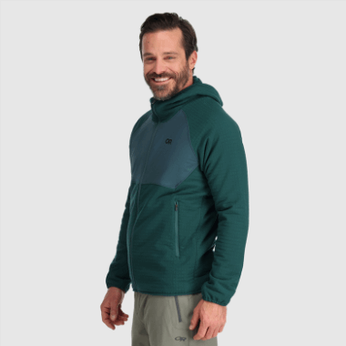 Outdoor Research Men's Vigor Plus Fleece Hoodie Treeline