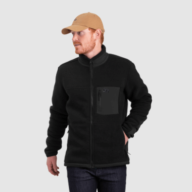 Outdoor Research Men's Juneau Fleece Jacket Black