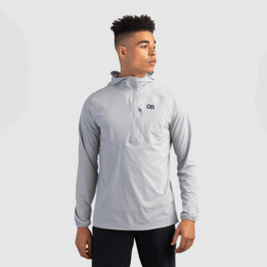 Outdoor Research Men's Astroman Sun Hoodie Pebble