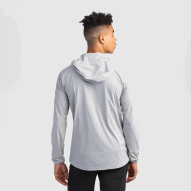 Outdoor Research Men's Astroman Sun Hoodie Pebble