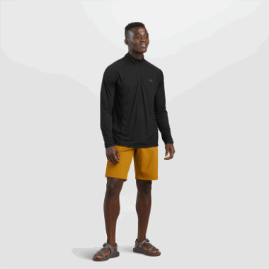 Outdoor Research Men's Echo Quarter Zip Black
