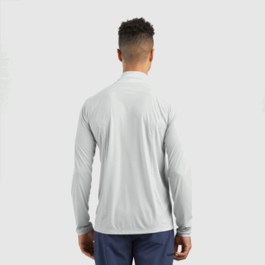 Outdoor Research Men's Echo Quarter Zip Pebble
