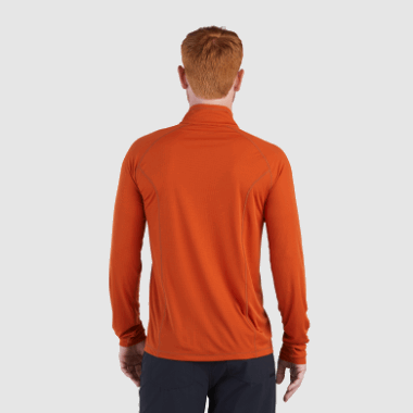 Outdoor Research Men's Echo Quarter Zip Redrock