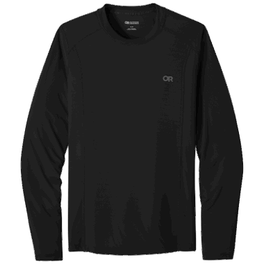 Outdoor Research Men's Echo Long Sleeve Tee Black