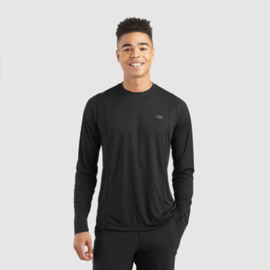Outdoor Research Men's Echo Long Sleeve Tee Black