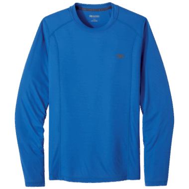 Outdoor Research Men's Echo Long Sleeve Tee Classic Blue
