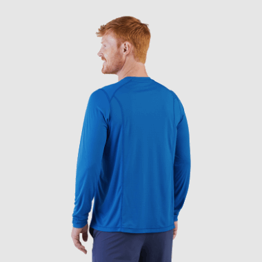 Outdoor Research Men's Echo Long Sleeve Tee Classic Blue