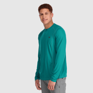 Outdoor Research Men's Echo Long Sleeve Tee Deep Lake